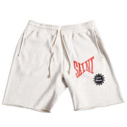 Saint Logo Shorts - Grey