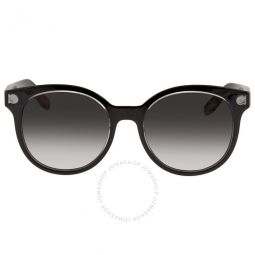 Grey Gradient Round Ladies Sunglasses SF833S00153