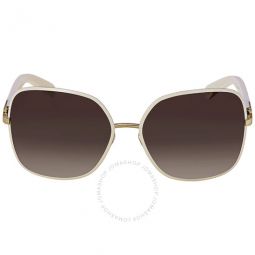 Brown Square Ladies Sunglasses