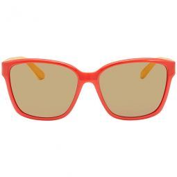 Gold Square Ladies Sunglasses