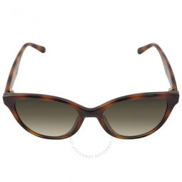 Grey Gradient Butterfly Ladies Sunglasses