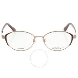 Demo Oval Titanium Ladies Eyeglasses