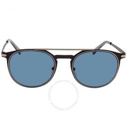 Blue Oval Sunglasses
