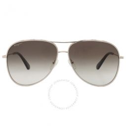 Green Gradient Pilot Ladies Sunglasses