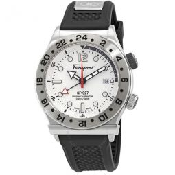 1927 GMT Quartz White Dial Mens Watch