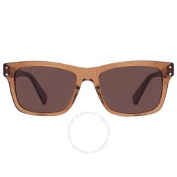 Brown Square Mens Sunglasses