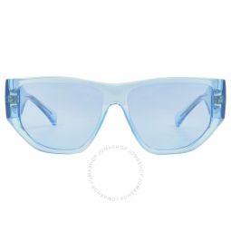 Azure Geometric Unisex Sunglasses