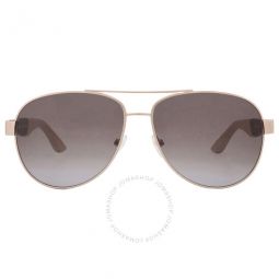 Grey Gradient Pilot Mens Sunglasses