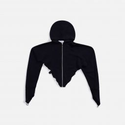 v cut zip hoodie