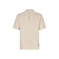 Saolli Polo T Shirt - Oatmeal