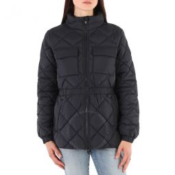 Ladies Black Eris Quilted Jacket, Brand Size 1 (Small)