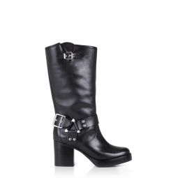 Kiara Block Atanado Leather Boot