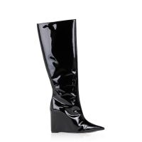 Asya Up Patent Leather Boot