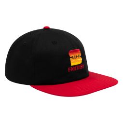 S Hat - Black/Red