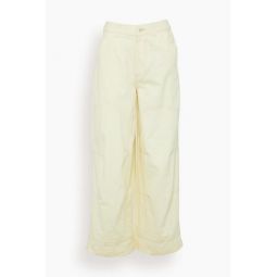 Karina Cotton Pant in Cream