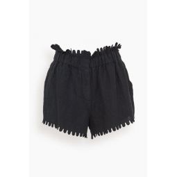 Liat Embroidery Short in Black