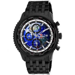Seapro Meridian World Timer Gmt mens Watch SP7322