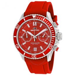 Thrash Red Dial Mens Watch