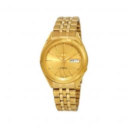 Mens Series 5 Stainless Steel Gold-tone Dial