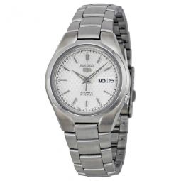 5 Automatic Silver Dial Stainless Steel Mens Watch