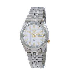 5 Automatic White Dial Mens Watch