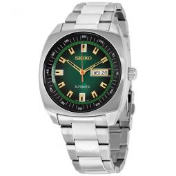 Recraft Automatic Green Dial Stainless Steel Mens Watch