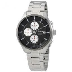 Neo Sports Black Dial Chronograph Mens Watch