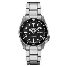 5 Sports Automatic Black Dial Unisex Watch