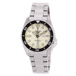 5 Automatic Cream Dial Mens Watch