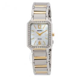 solar Mother of Pearl Dial Ladies Watch