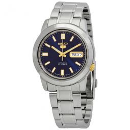 5 Automatic Blue Dial Mens Watch