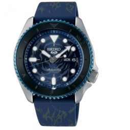 5 Sports Automatic Blue Dial Mens Watch