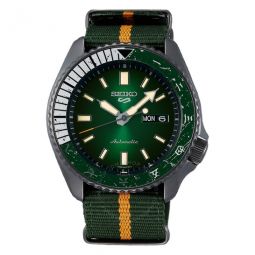 5 Sports Naruto & Boruto Limited Edition Automatic Green Dial Mens Watch