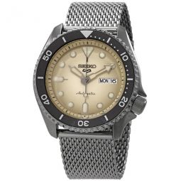 5 Sports Automatic Champagne Dial Mens Watch