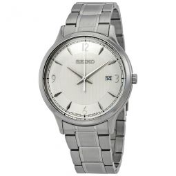 Neo Classic Silver Dial Stainless Steel Mens Watch