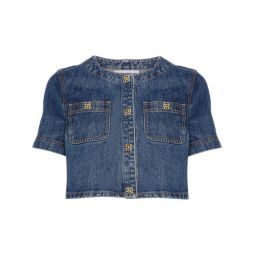 Denim Crop Top