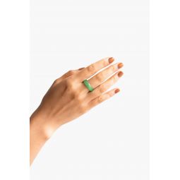 zZ Imperial green jade ring - Green