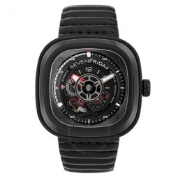 P Series Automatic Black Dial Mens Watch