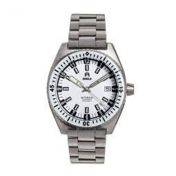 Nitrox Automatic White Dial Mens Watch