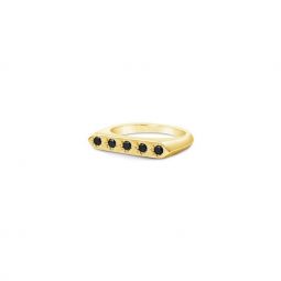 Constellation Ring - Gold Vermeil/Black Diamond