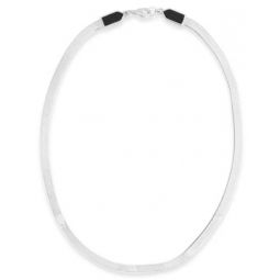 Eclipse Necklace - Sterling Silver/Onyx