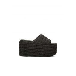 Blackout Platform - Black Raffia