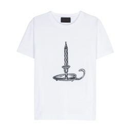 Short Sleeve T-Shirt With Candle