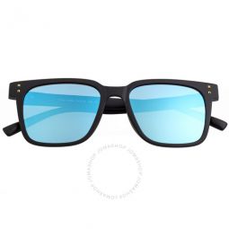 Capri Mirror Coating Square Unisex Sunglasses