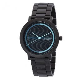 Aaren Ocean Quartz Black Dial Mens Watch