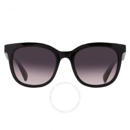 Smoke Gradient Geometric Ladies Sunglasses