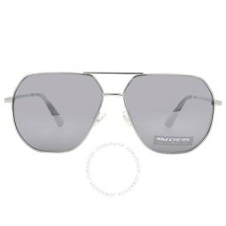 Smoke Mirror Pilot Mens Sunglasses