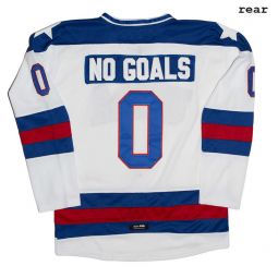 No Goals Hockey Jersey - White