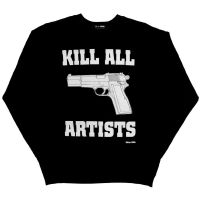 Kill All Artists Sweater - Black