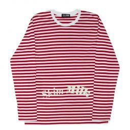 Stripes Long Sleeve Shirt - red/white